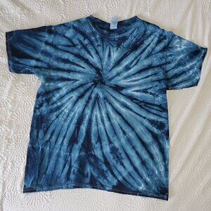 Tie Dye Tee Shirt Youth Large New Unisex